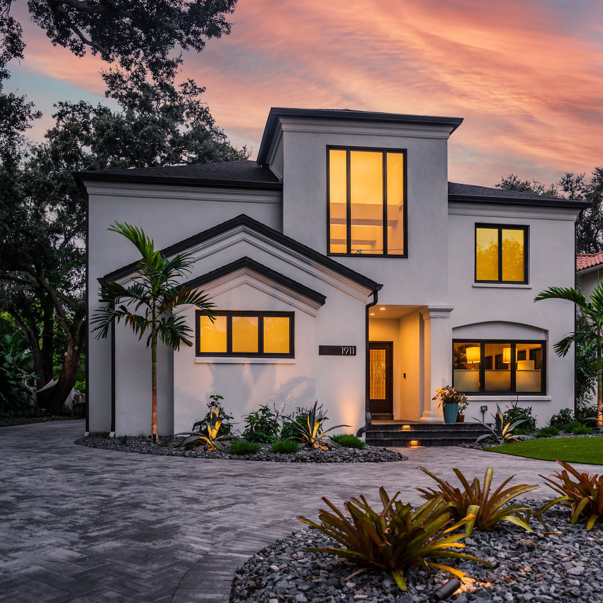 Grand Drivewys & other hardscape projects in South Tampa & Northwest Tampa FL