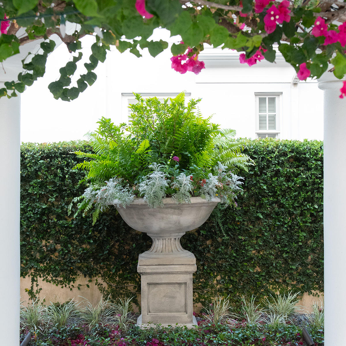 Custom designed backyards with sculptures, water features and more in Lutz, FL