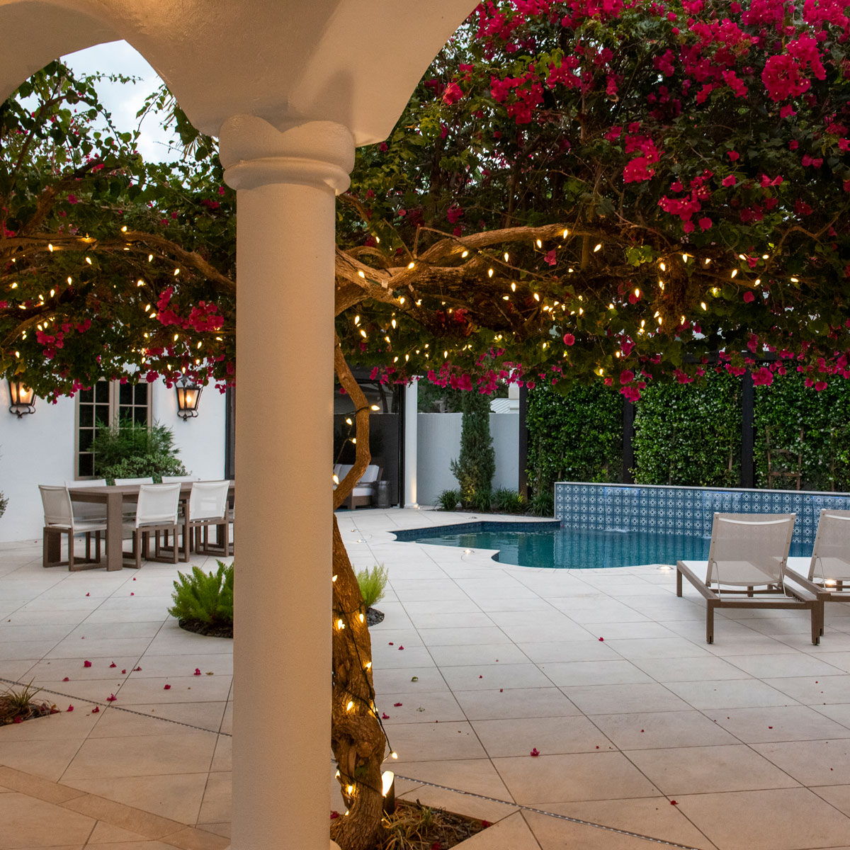 Backyards with custom lighting designs and more in Lutz & Ballast point, FL