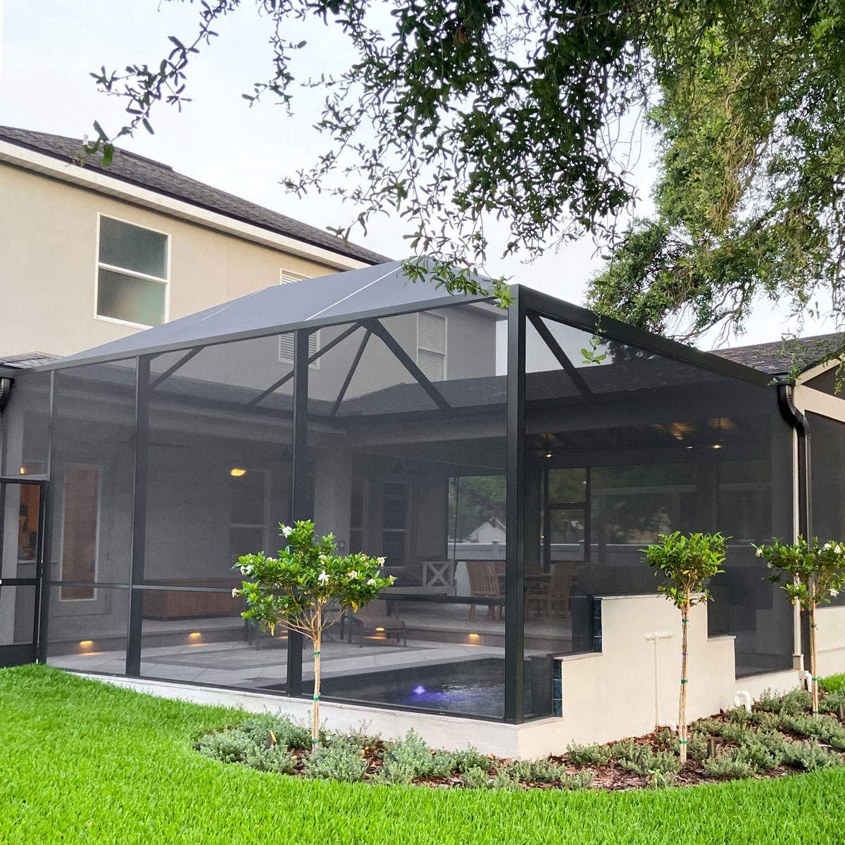 We make custom pool enclosures for your home in South Tampa & Tampa Heights, FL