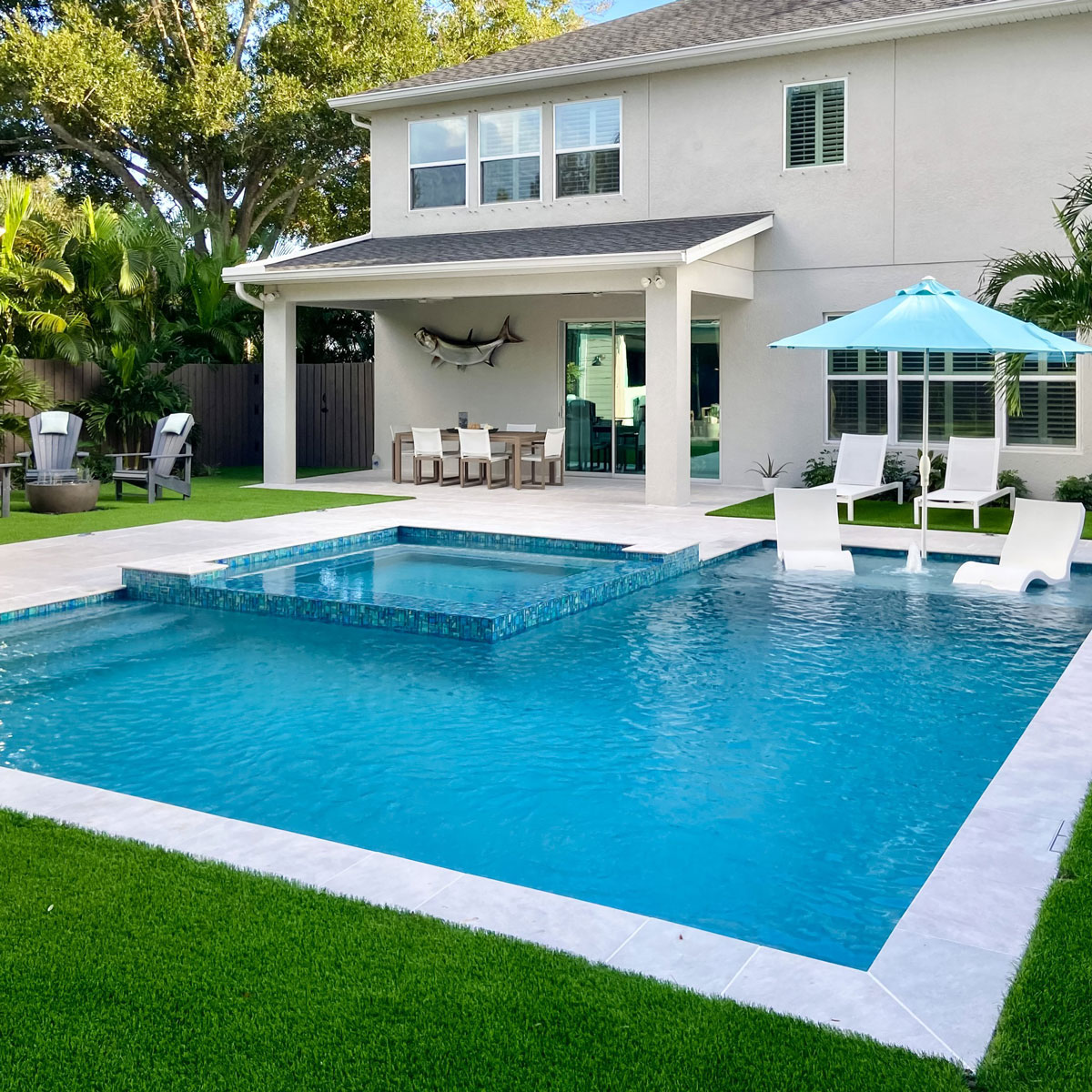 Architectual Pool Decks & Builds in Odessa & Cheval FL