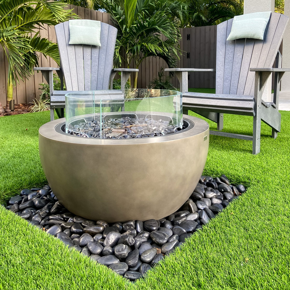 Crafting custom backyards with fire pits and more in Cheval & Spinnaker cove, FL