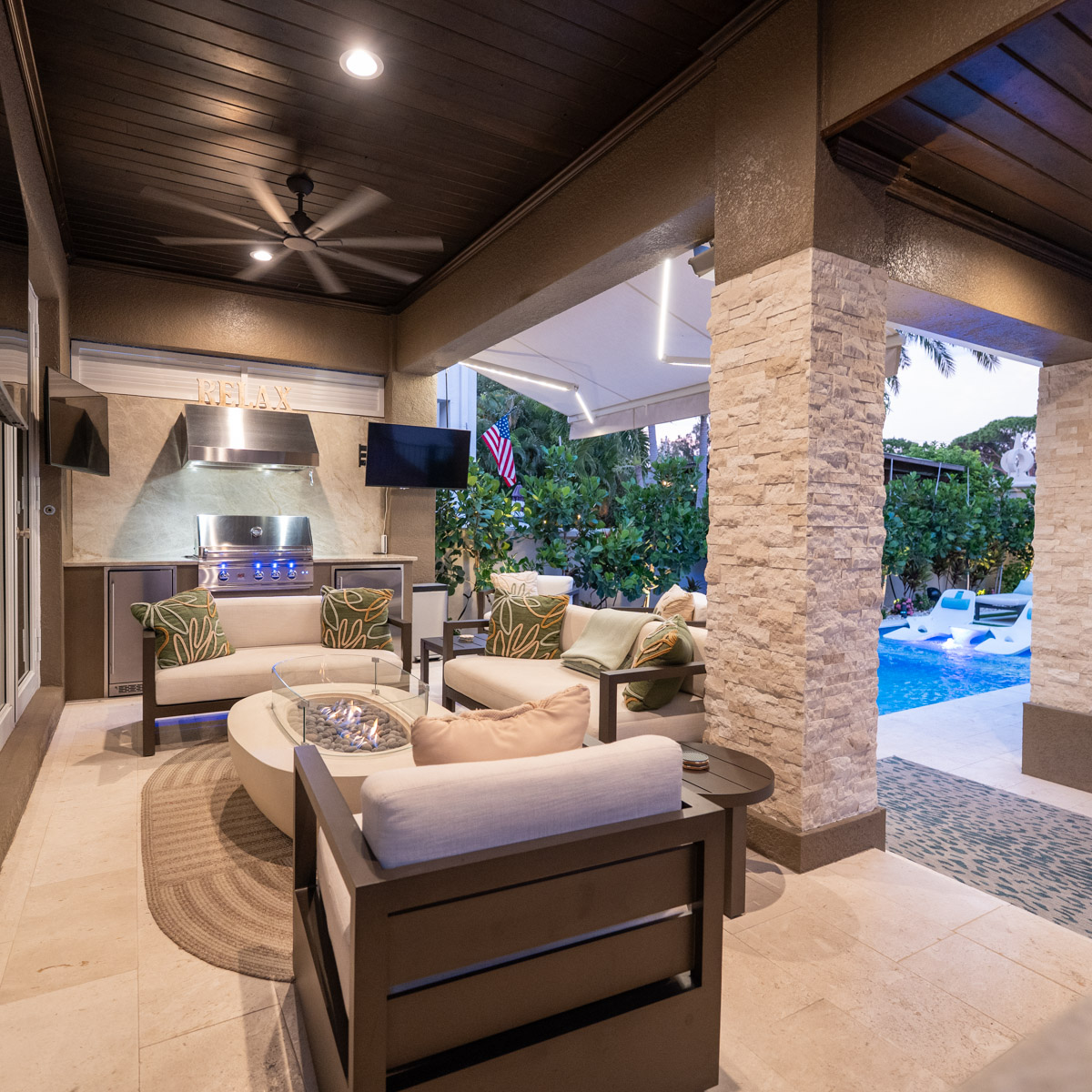 Custom Designer Patios in Cheval & West Tampa FL