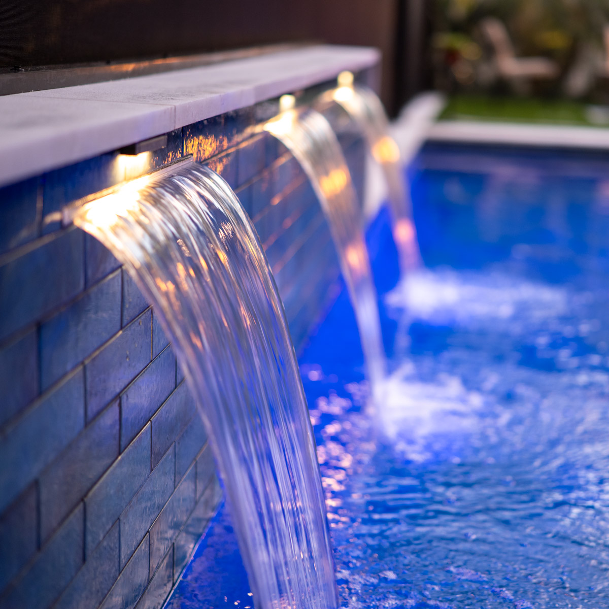 We build custom pools with waterfalls and more in South Tampa & Spinnaker cove, FL