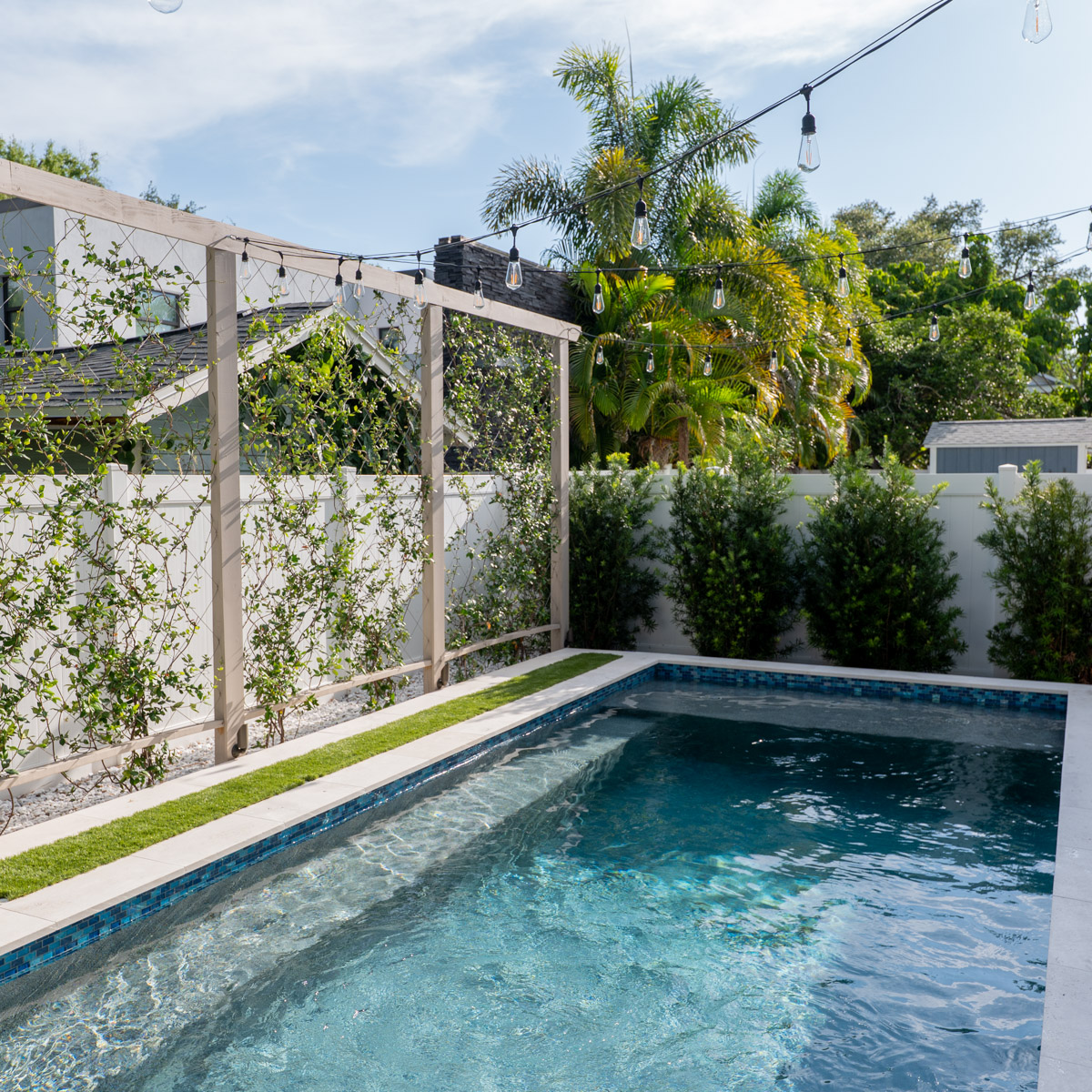Landscaping and other backyard upgrades in South Tampa, FL