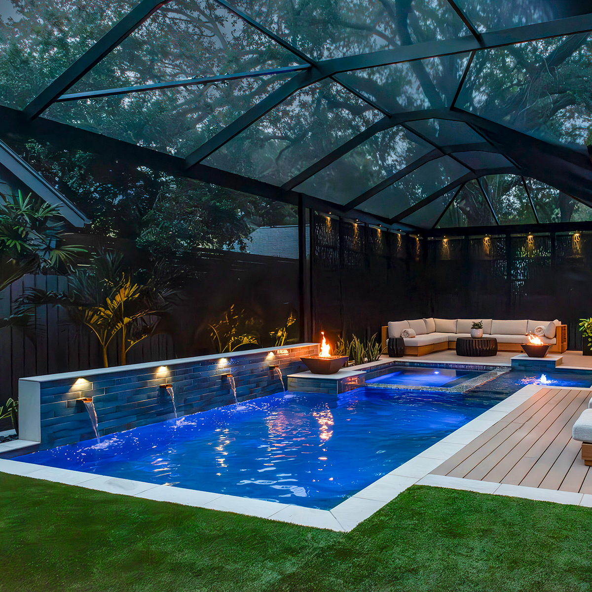 Custom pool contractor in Cheval, FL